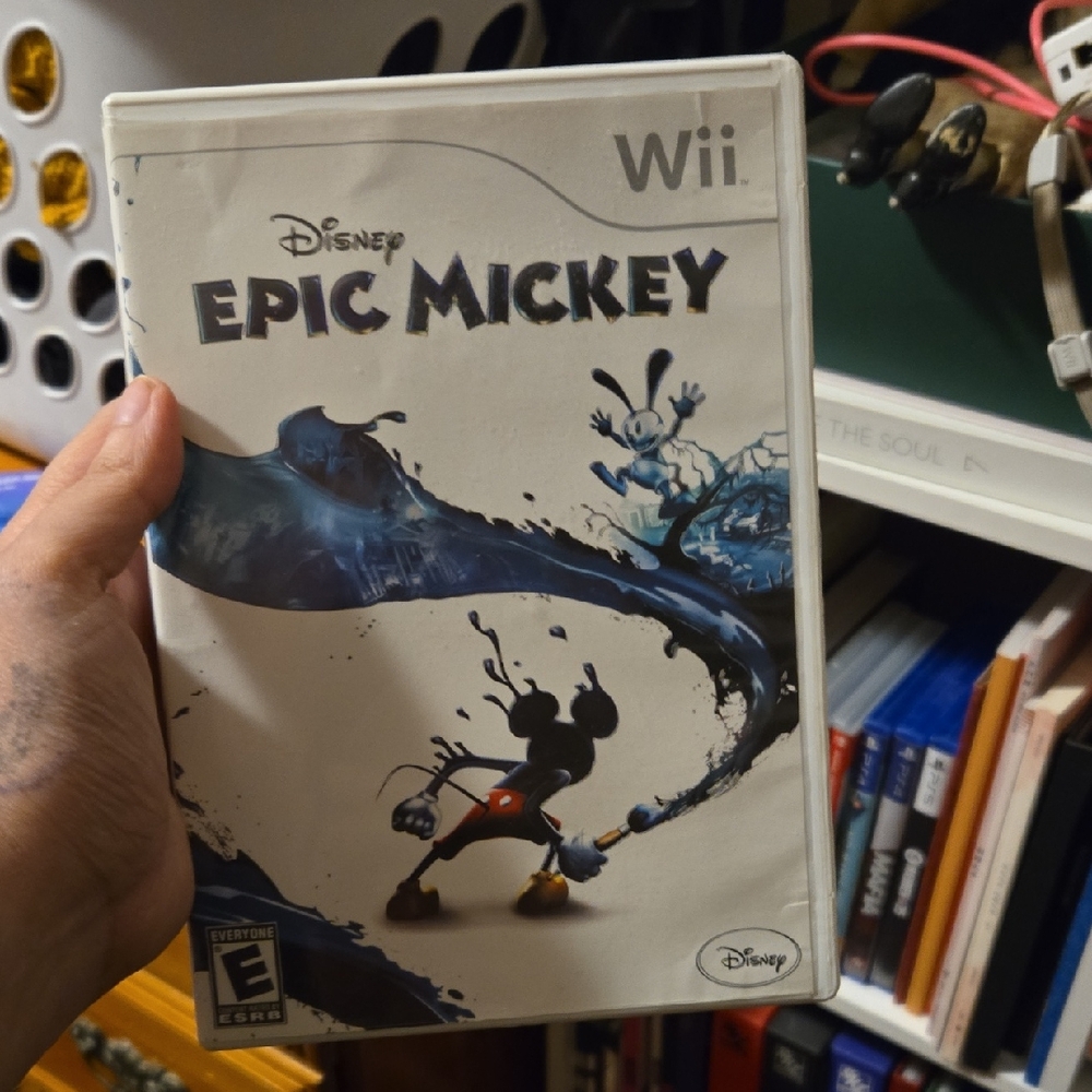 Disney Epic Mickey Wii Game - Blue and Black